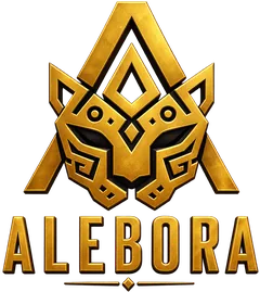 Alebora logo, the golden jaguar